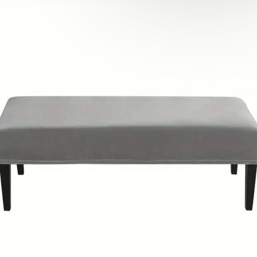1pc Stretchable Bench Cover - Easy-Clean, Spill and Stain Protection,